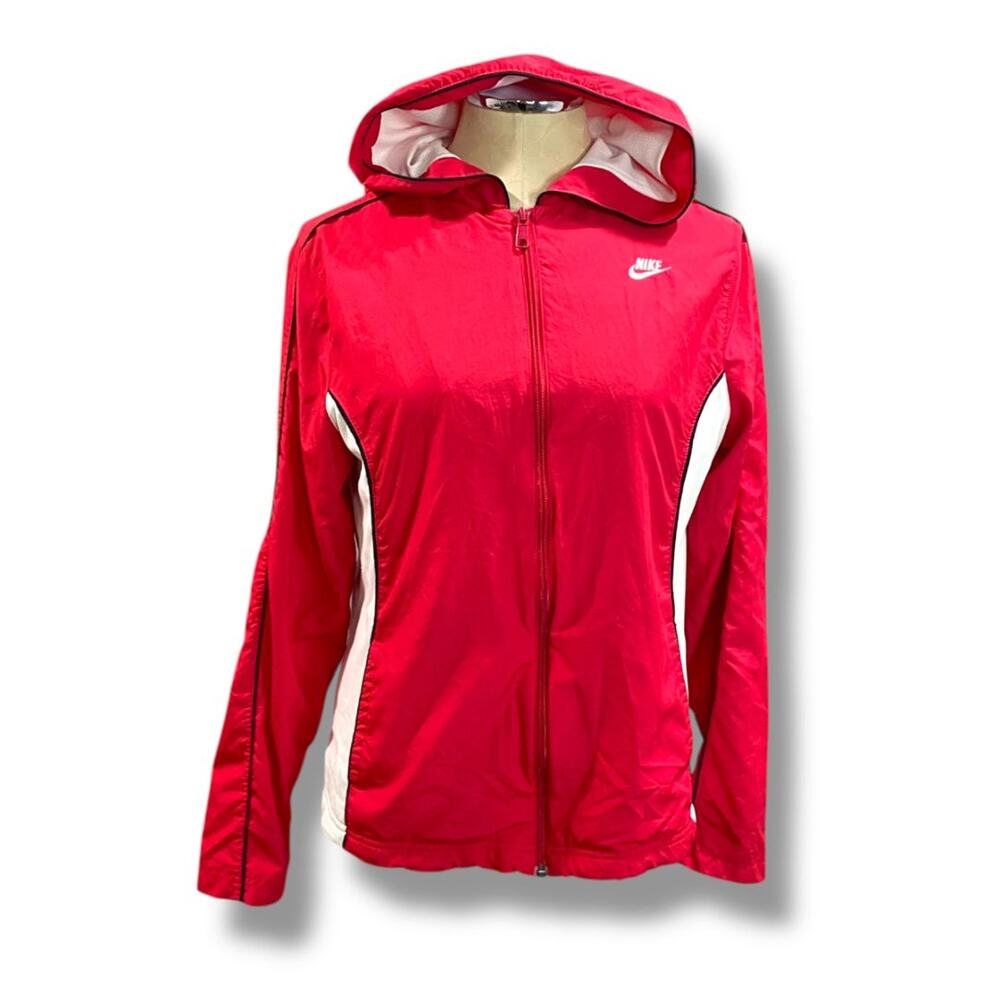 Size Large (12/14) Nike Girls Youth Hooded Windbreaker 379455-601